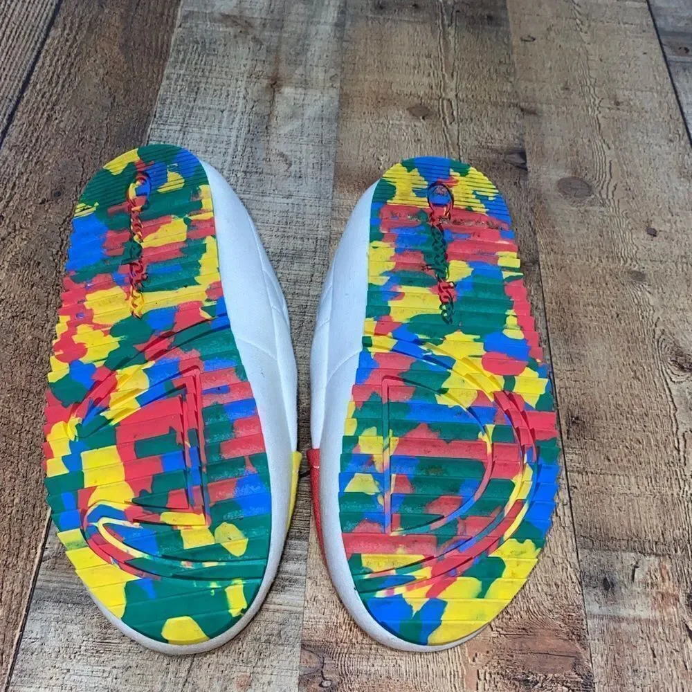 Champion University Zip Twisters Fleece Lined Casual Slipper youth 7 women’s 8.5